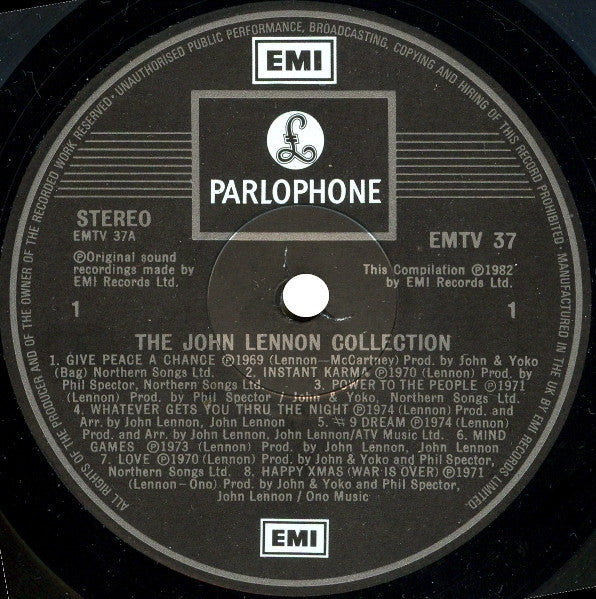 The John Lennon Collection