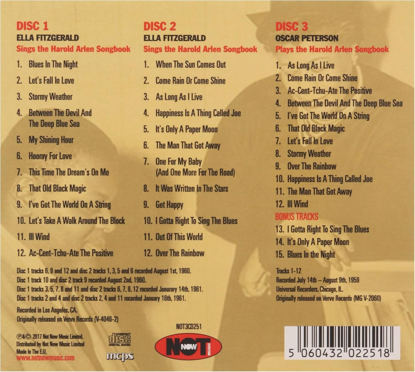 Harold Arlen Songbook