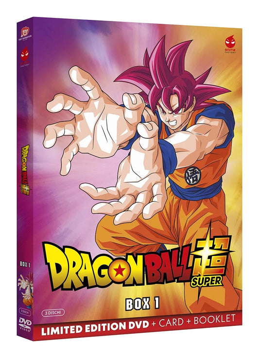Dragon Ball Super Box 1 Limited Edition 3DVD + Card + Booklet