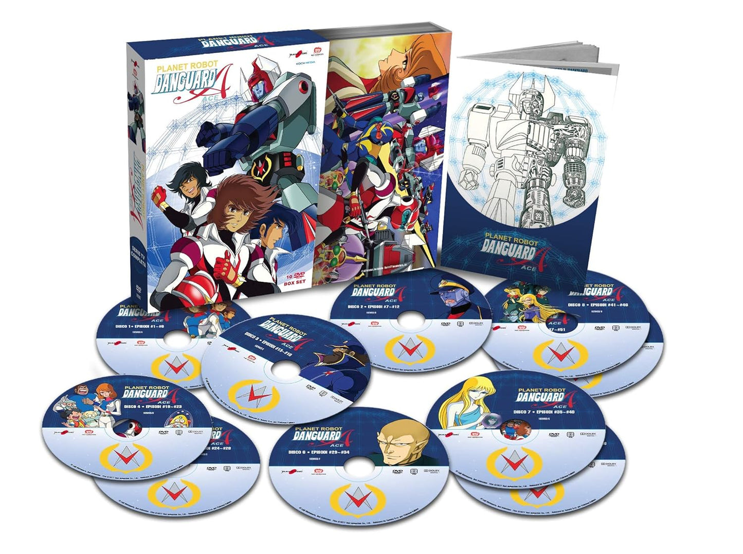 Planet Robot Danguard Ace - Serie completa  10DVD
