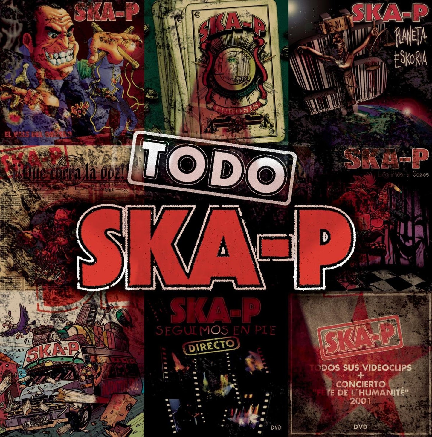 Todo Ska-P Boxset 5cd+3dvd