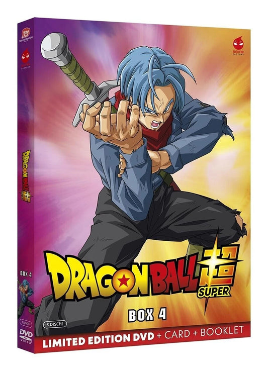 Dragon Ball Super Box 4 Limited Edition DVD + Card + Booklet