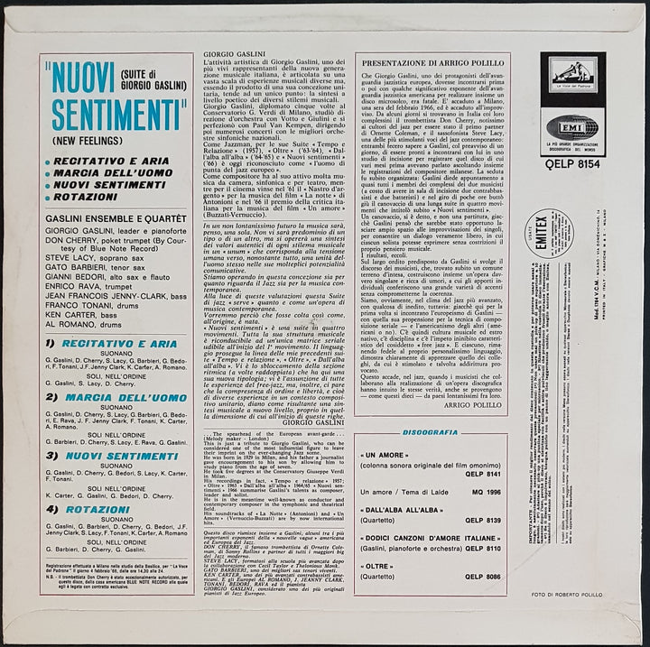 Nuovi Sentimenti New Feelings Suite