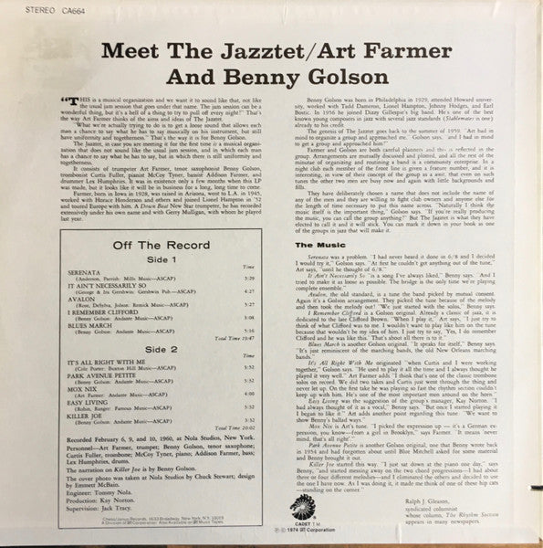 Meet The Jazztet