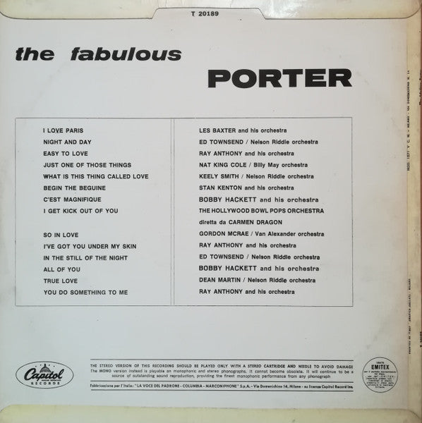 The Fabulous Porter