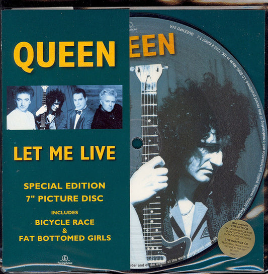 Let Me Live / Fat Bottomed Girls /	Bicycle Race  Picture Disc