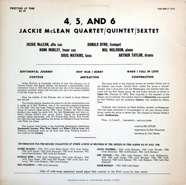 4, 5 And 6