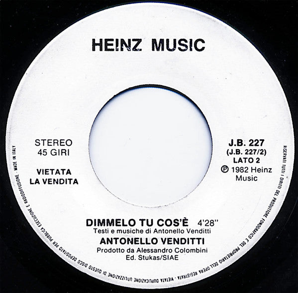 Dimmelo Tu Cos'é / Sotto La Pioggia