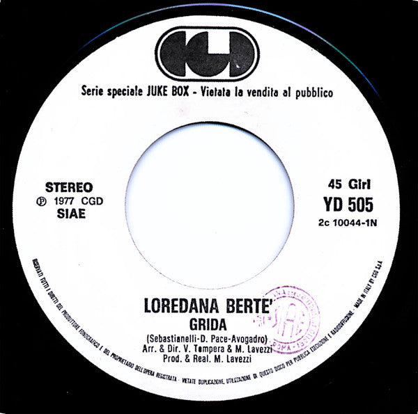 Grida / 	Le Tre Verità