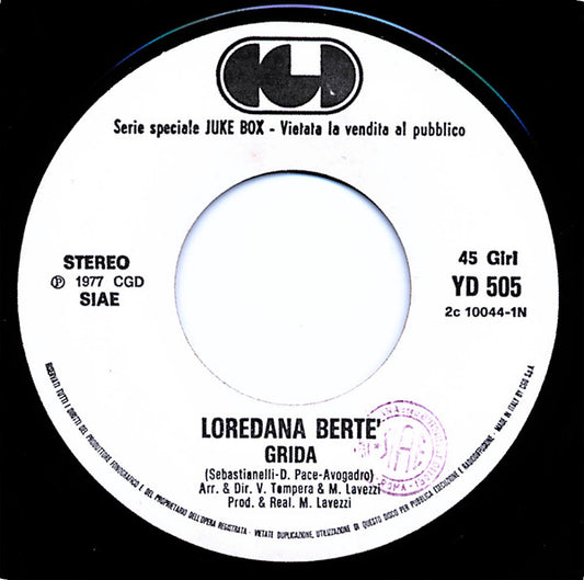 Grida / 	Le Tre Verità