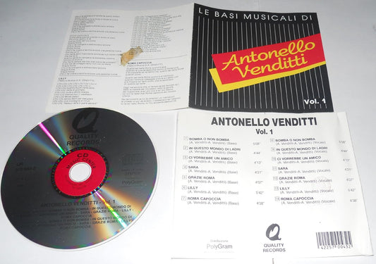 Le Basi Musicali Di Antonello Venditti Vol.1