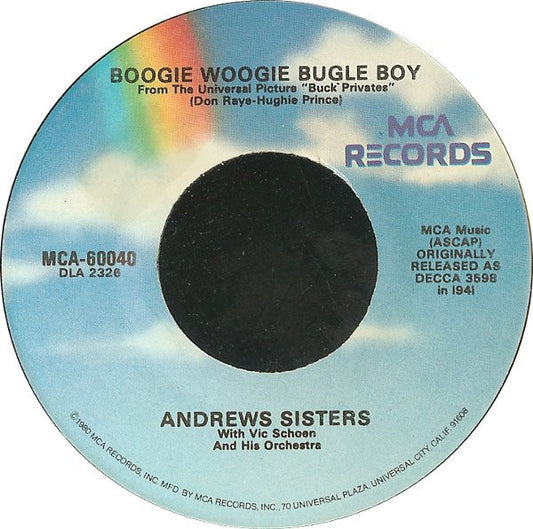 Boogie Woogie Bugle Boy / Rum And Coca-Cola