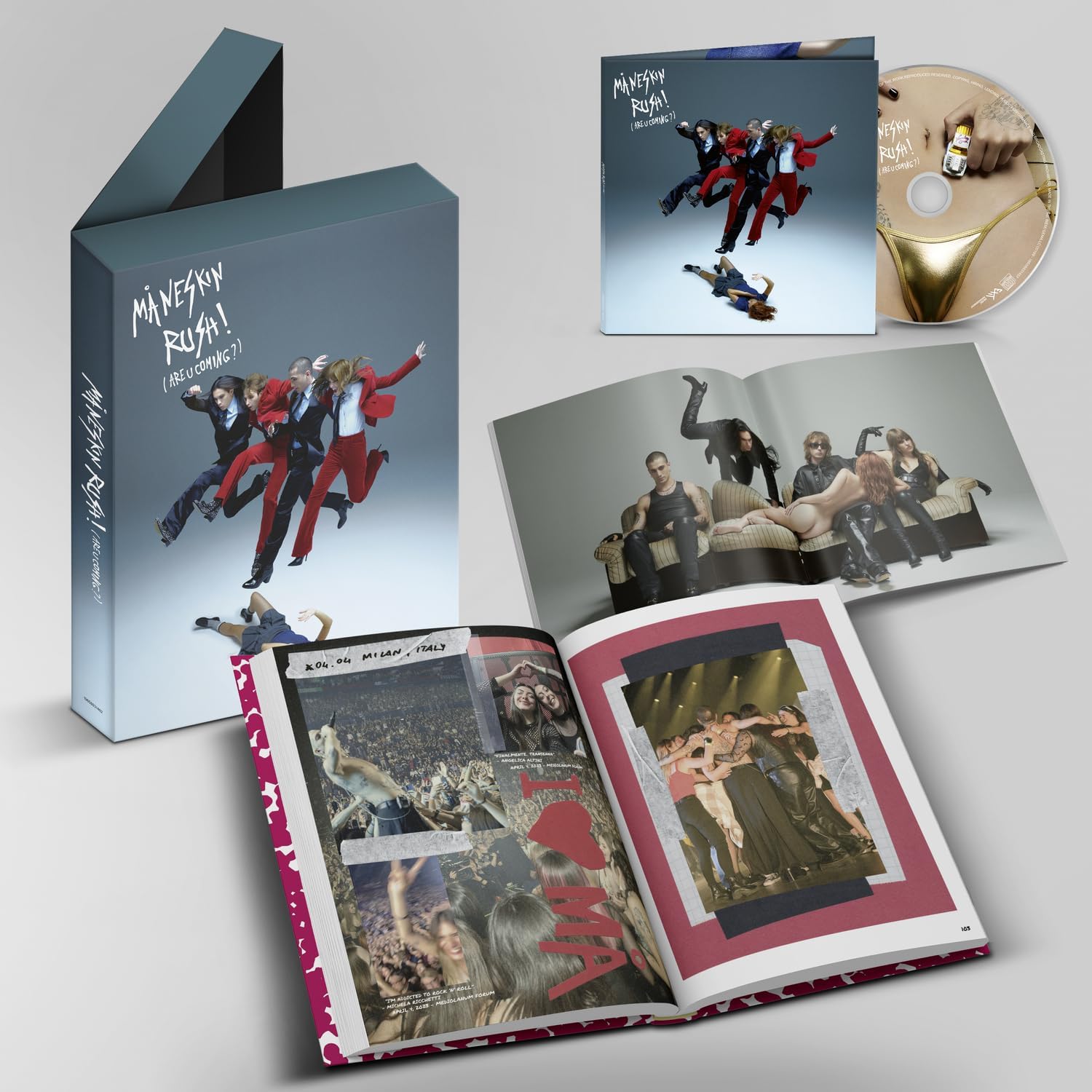 RUSH ARE U COMING  Deluxe Edition