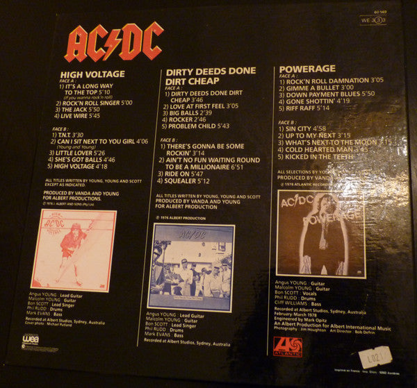 Coffret 3 Disques Boxset 3lp+45