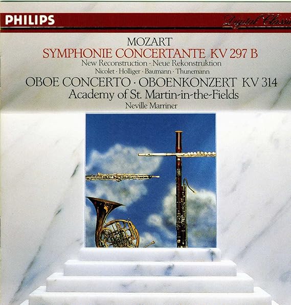 Symphonie Concertante KV 297 B / Oboe Concerto Oboenkonzert KV 314