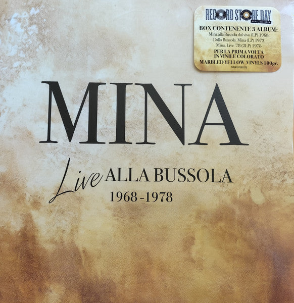 Live Alla Bussola 1968 - 1978 Limited Edition Boxset RSD