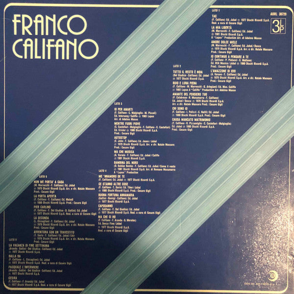 Franco Califano Boxset