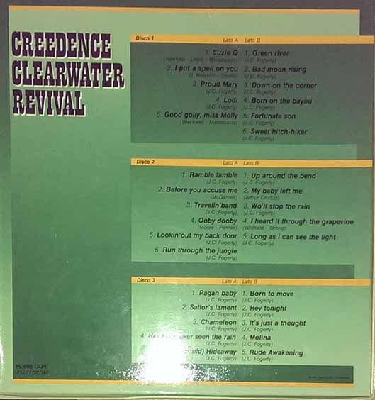 Creedence Clearwater Revival Boxset 3LP