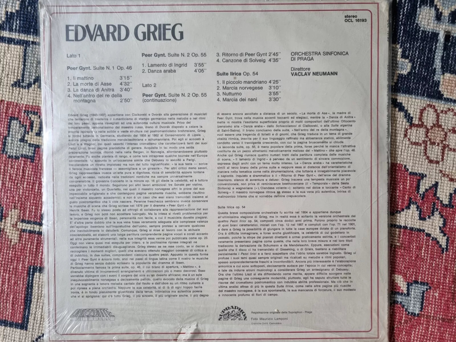 Suites 1 e 2, Suite lirica op.54  il mattino