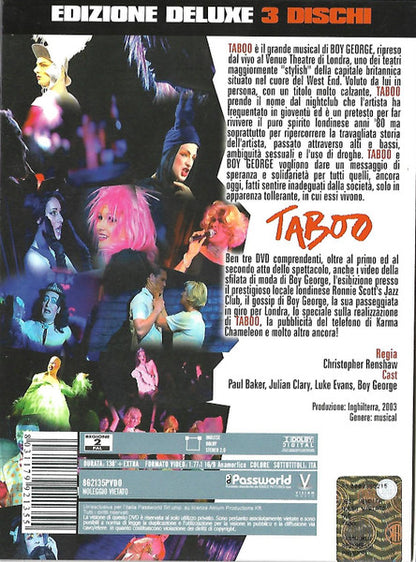 Taboo - Il Musical 3dvd