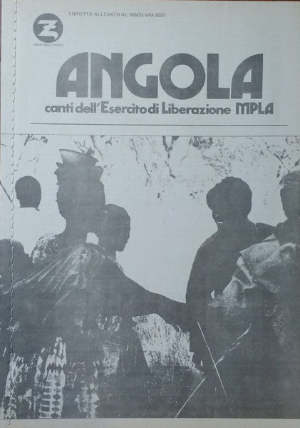 Angola - Canti Dell'Esercito Di Liberazione Mpla