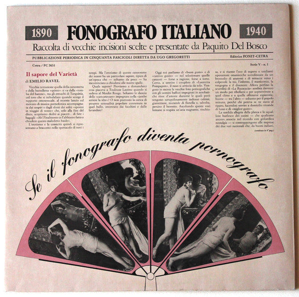 Se Il Fonografo Diventa Pornografo