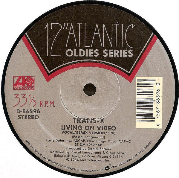 Living On Video / Le Freak