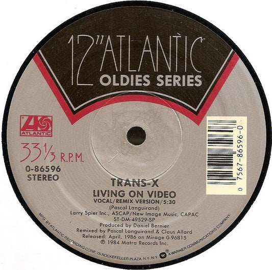 Living On Video / Le Freak