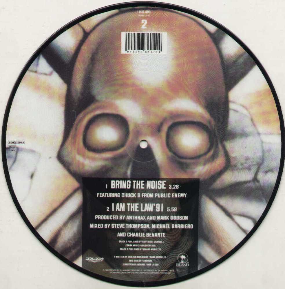 Bring The Noise Picture Disc