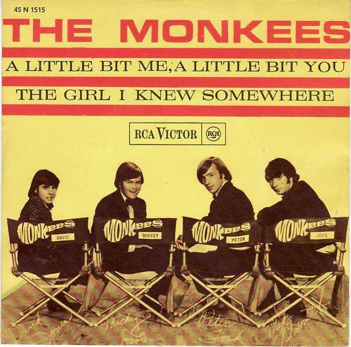 Discogs The Monkees – A Little Bit Me, A Little Bit You / The Girl I Knew Somewhere