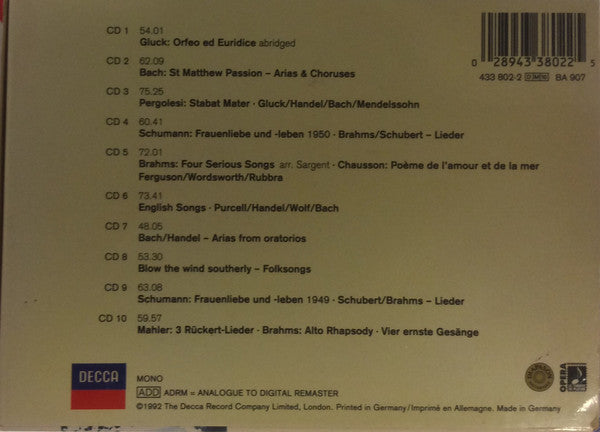 Edition Bocxset 10Cd