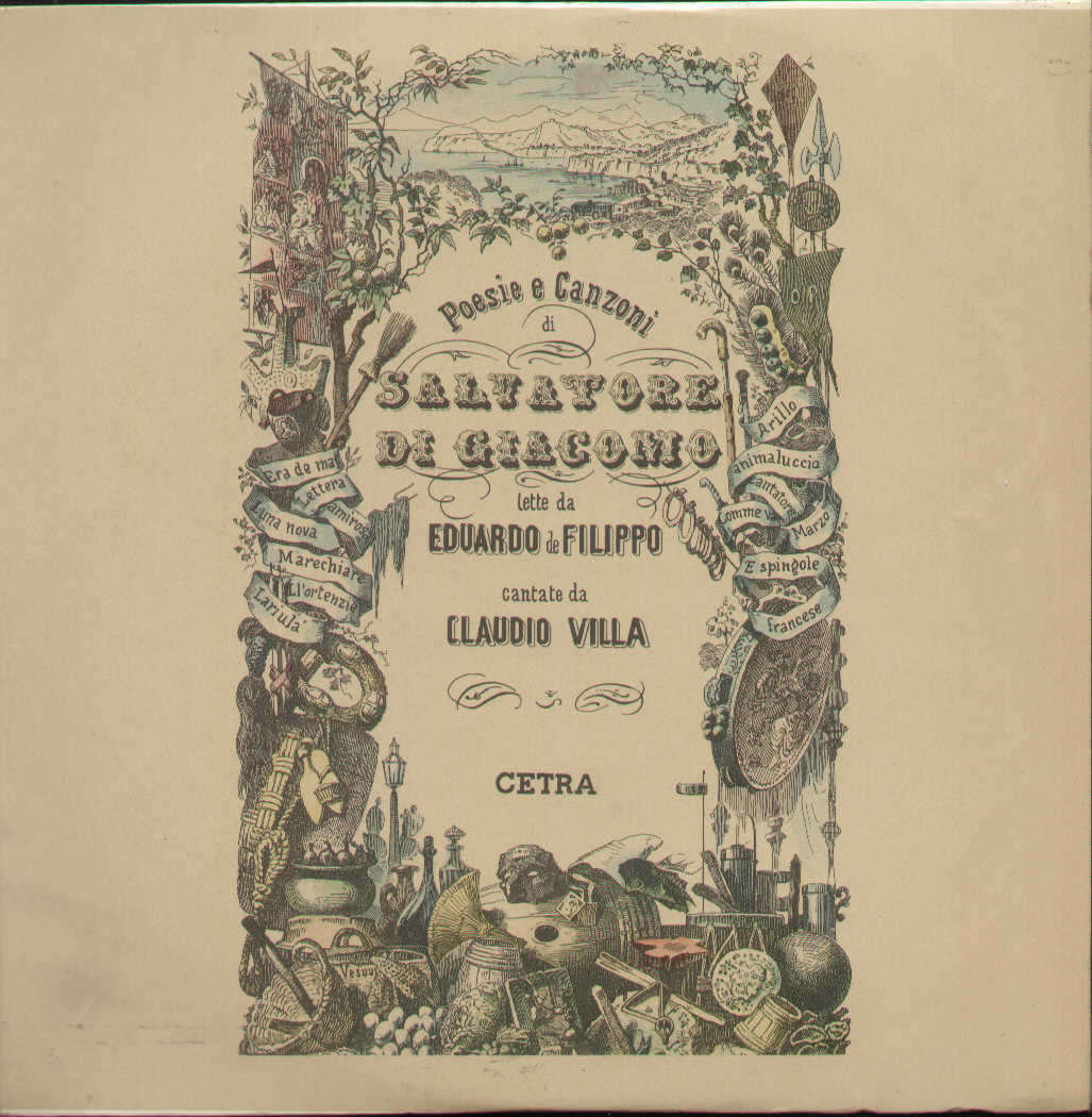 Poesie E Canzoni Di Salvatore Di Giacomo