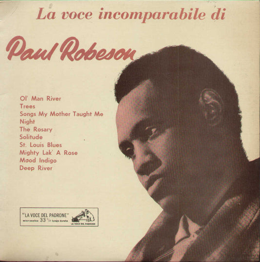 La Voce Incomparabile Di Paul Robeson