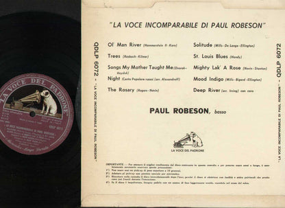 La Voce Incomparabile Di Paul Robeson