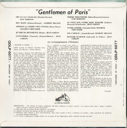Gentlemen Of Paris