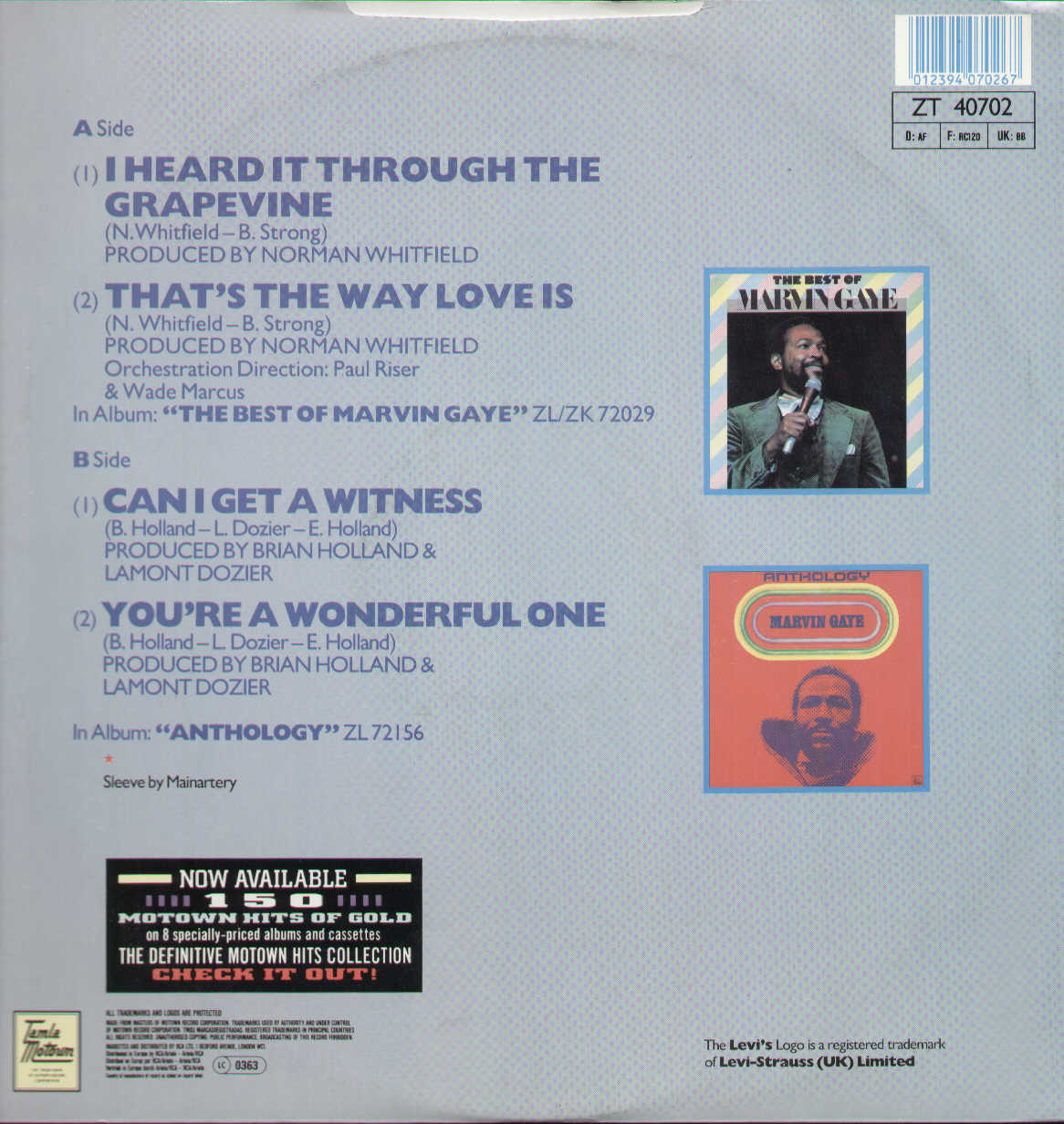 I Heard It Through The Grapevine / That's The Way Love Is ..