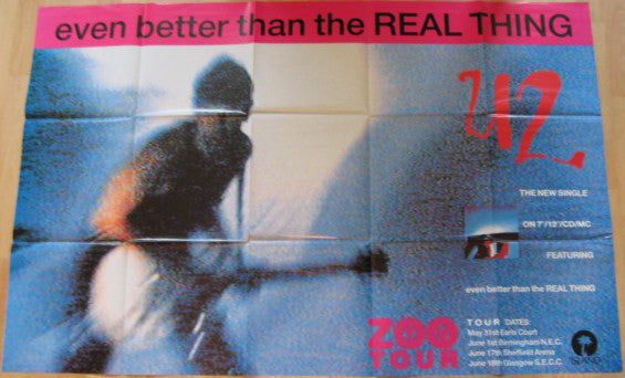 Even Better Than The Real Thing Poster