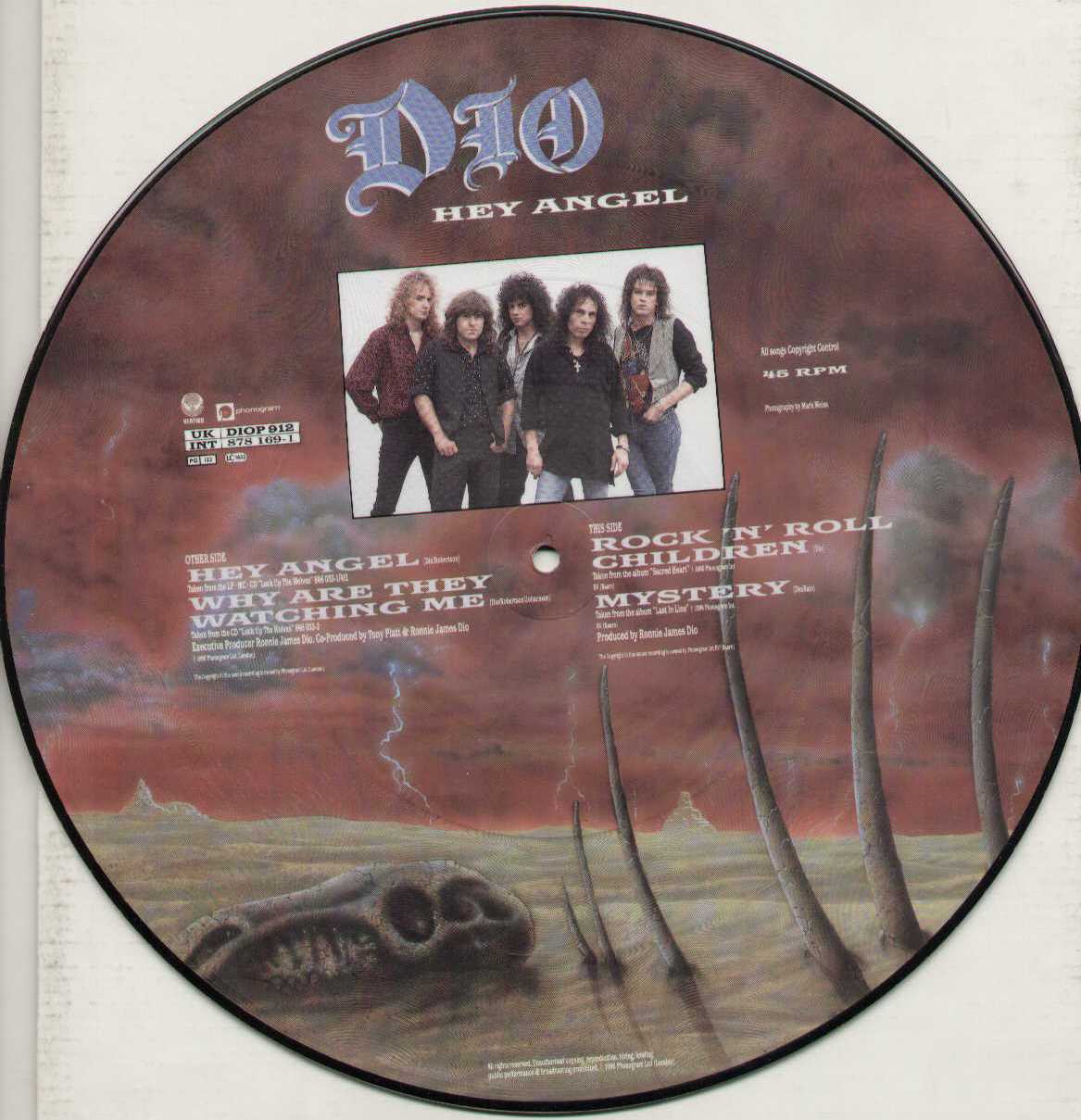 Hey Angel Picture Disc