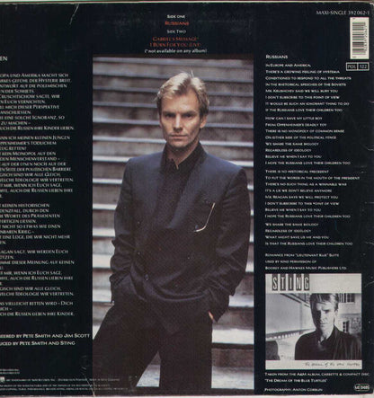 Russians / Gabriel's Message / I Burn For You