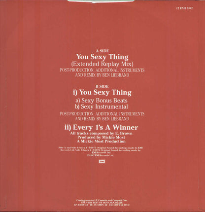 You Sexy Thing / Every 1'S A Winner