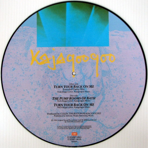 Turn Your Back On Me Picture Disc