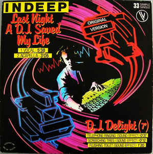 Last Night A Dj Saved My Life Original Version