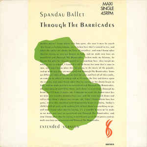 Through The Barricades Extended Version