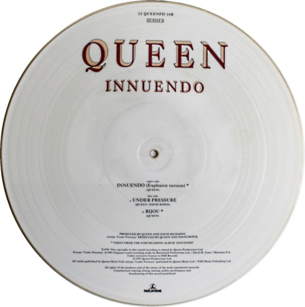 Innuendo Explosive Version Picture Disc