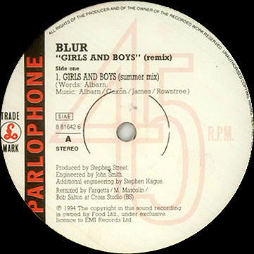 Girls And Boys Remix