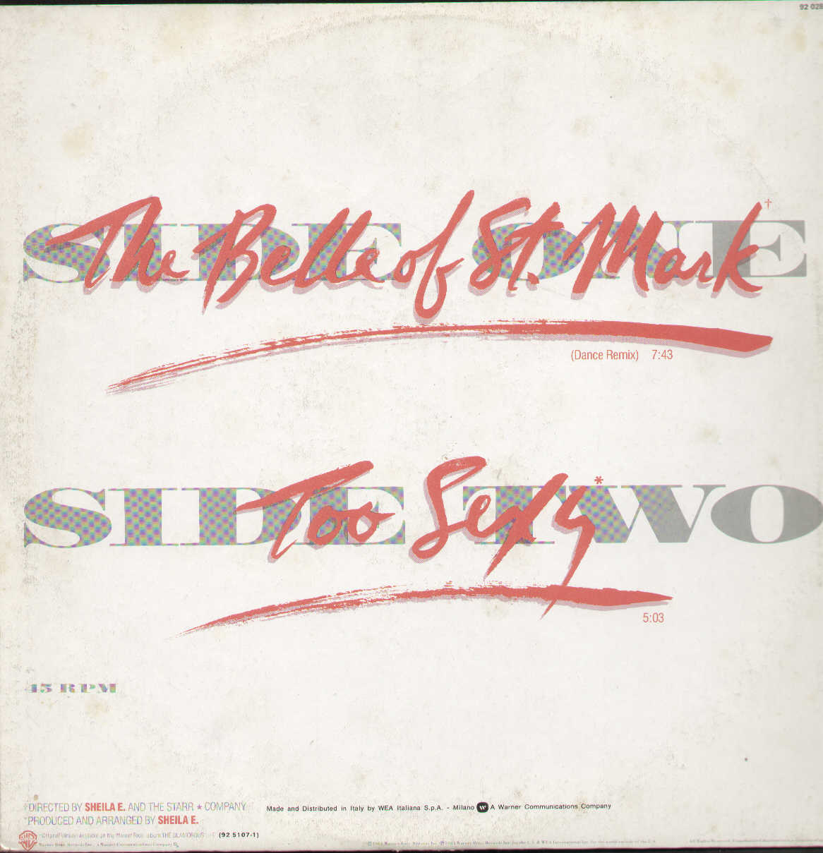 The Belle Of St. Mark