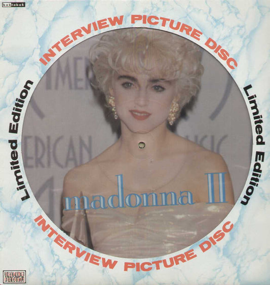 Madonna Interview 2 Picture Disc Limited Edition