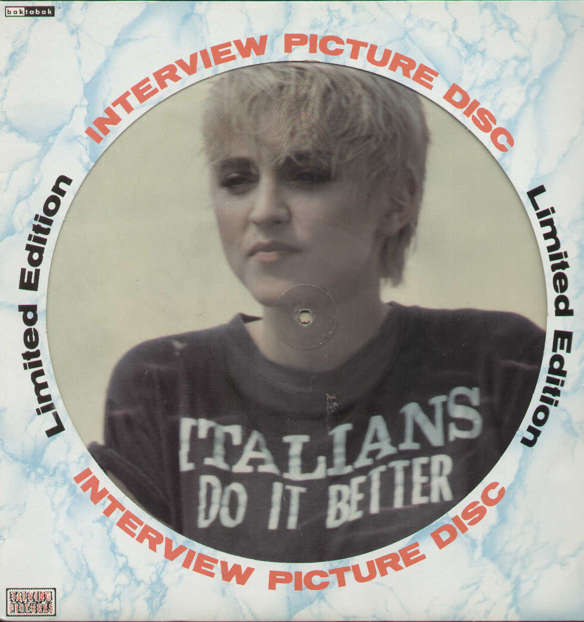 Madonna Interview 2 Picture Disc Limited Edition