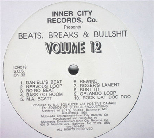 Beats Breaks & Bullshit Volume 12