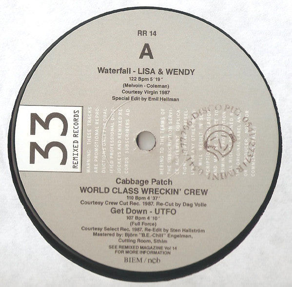 Remixed Records 14 2X12